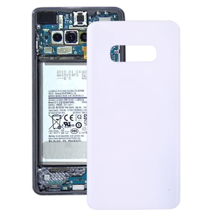 Battery Back Cover for Samsung Galaxy S10e SM-G970F / DS SM-G970U SM-G970W (White)