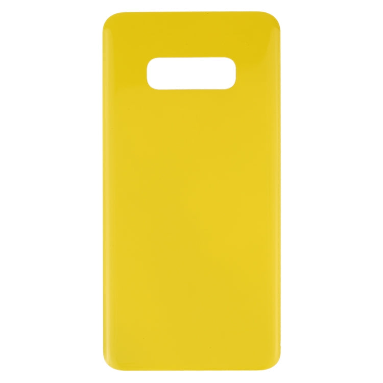Cache batterie arrière pour Samsung Galaxy S10e SM-G970F / DS SM-G970U SM-G970W (jaune)