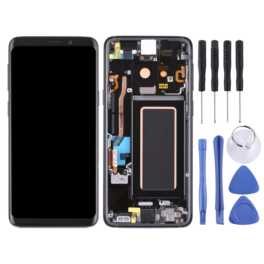 Pantalla LCD + Tactil Digitalizador + Marco Samsung Galaxy S9 G960 Negro