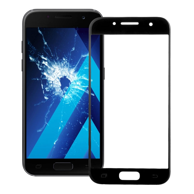 Outer Screen Glass for Samsung Galaxy A3 (2017) / A320 (Black)