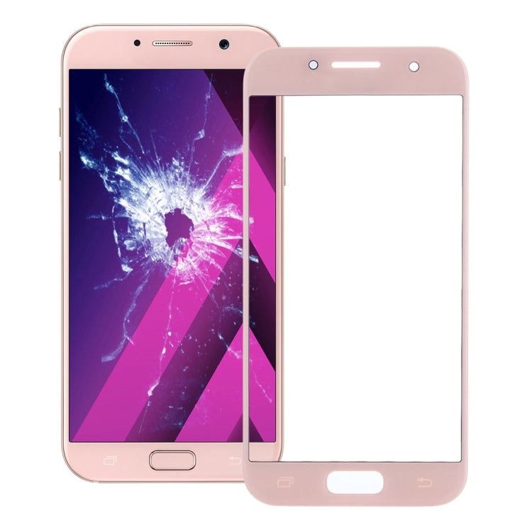 Outer Screen Glass for Samsung Galaxy A5 (2017) / A520 (Pink)