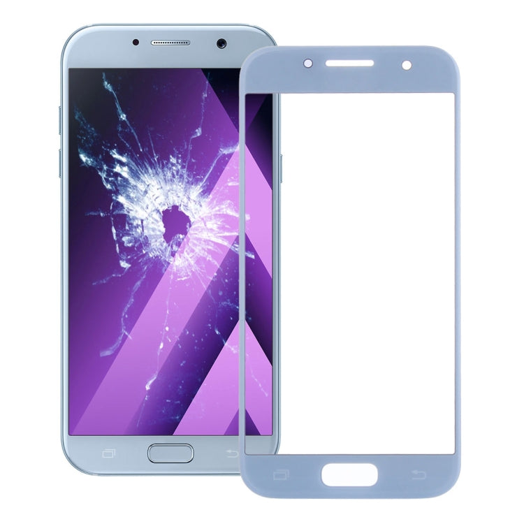 Cristal Exterior de Pantalla para Samsung Galaxy A7 (2017) / A720 (Azul)