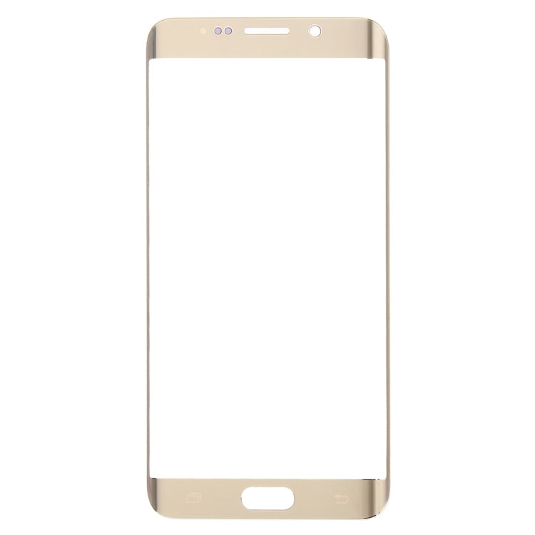 Outer Screen Glass for Samsung Galaxy S6 Edge + / G928 (Gold)