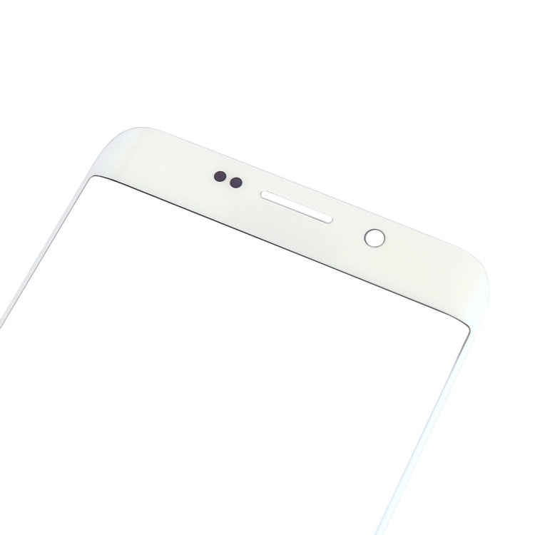 Vitre d'écran externe pour Samsung Galaxy S6 Edge+ / G928 (Blanc)