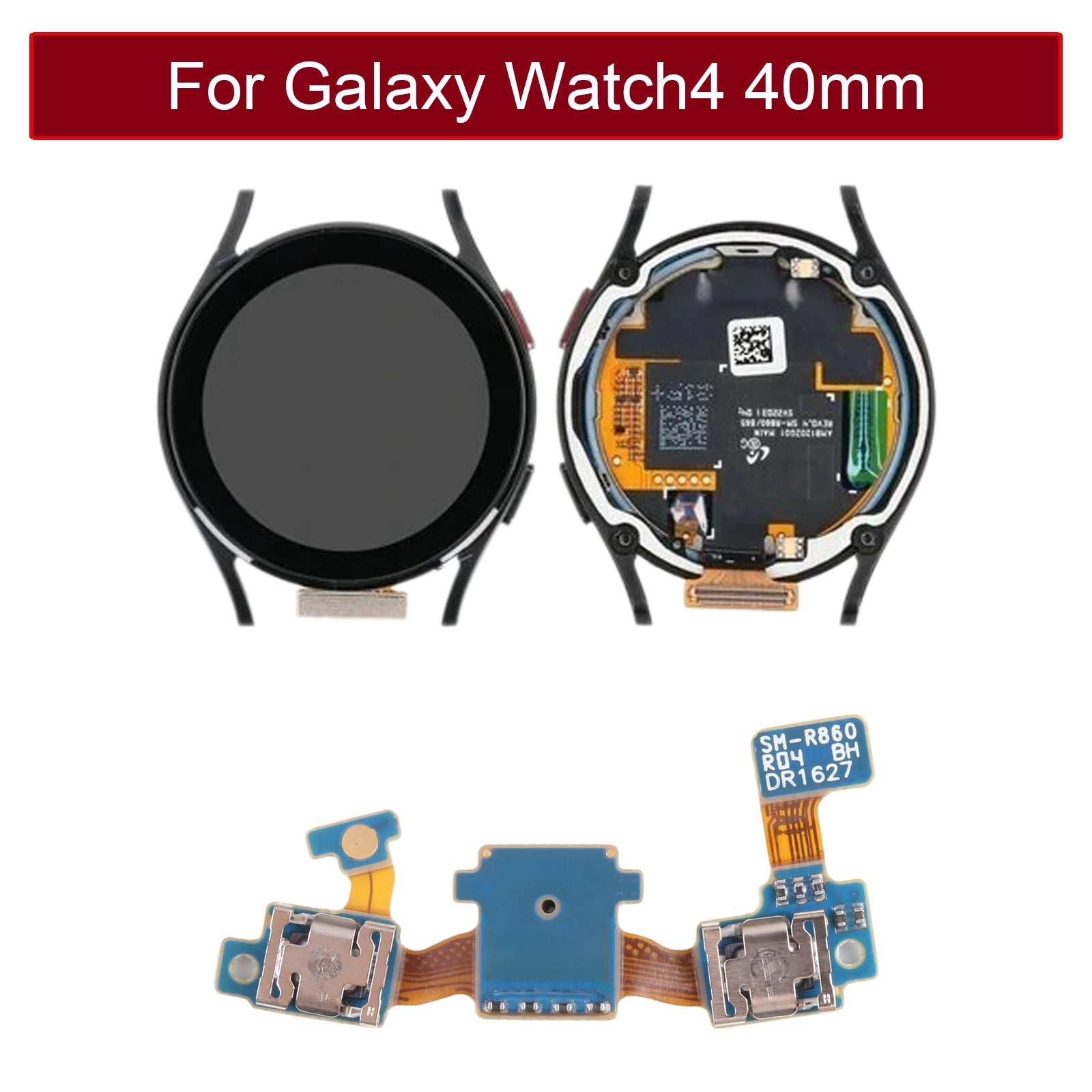 Boutons latéraux flexibles + Microphone Samsung Galaxy Watch4 40mm R860 R865