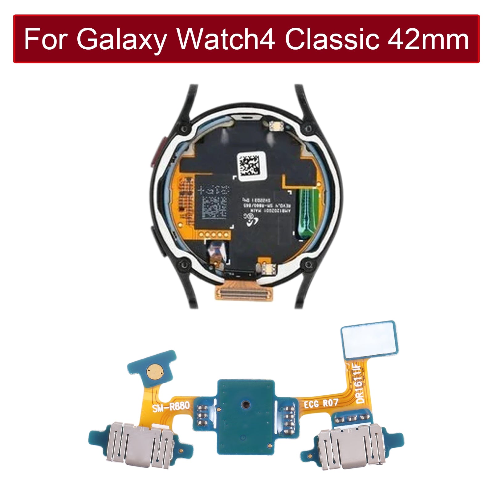 Boutons latéraux flexibles + Microphone Samsung Galaxy Watch4 Classic 42mm R880 R885