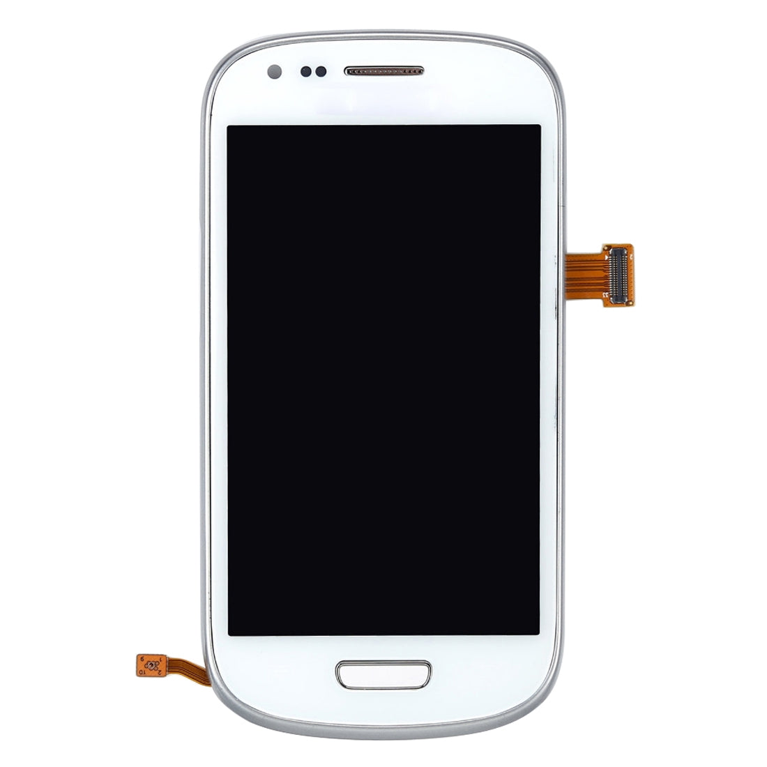 Ecran complet LCD + Tactile + Châssis Samsung Galaxy S3 Mini i8190 Blanc