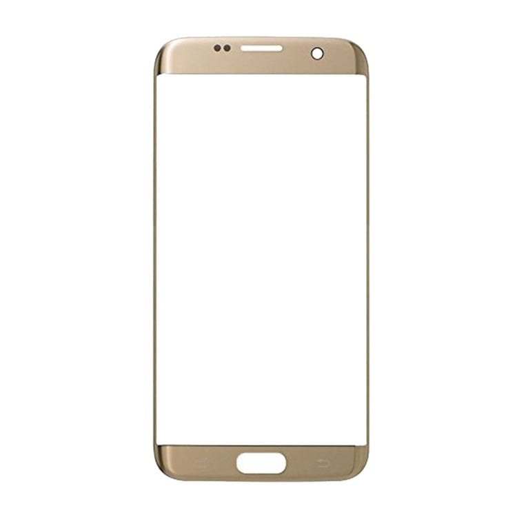 Cristal Exterior de Pantalla para Samsung Galaxy S7 Edge / G935 (Dorado)