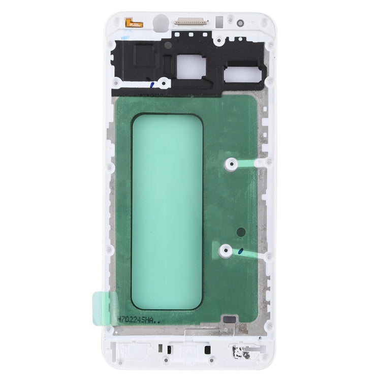 Front Housing LCD Frame for Samsung Galaxy C5 Pro (White)