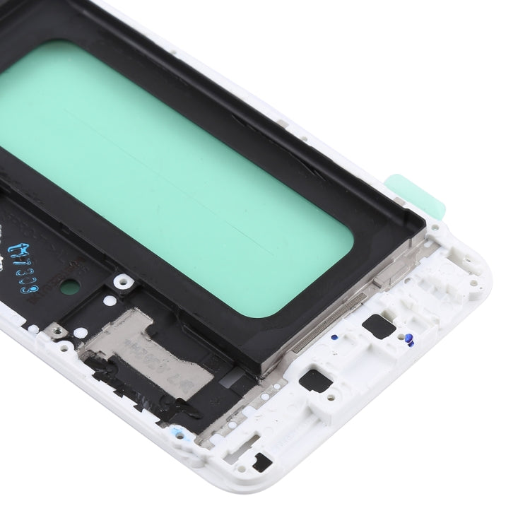 Marco LCD de la Carcasa Frontal para Samsung Galaxy C5 Pro (Blanco)