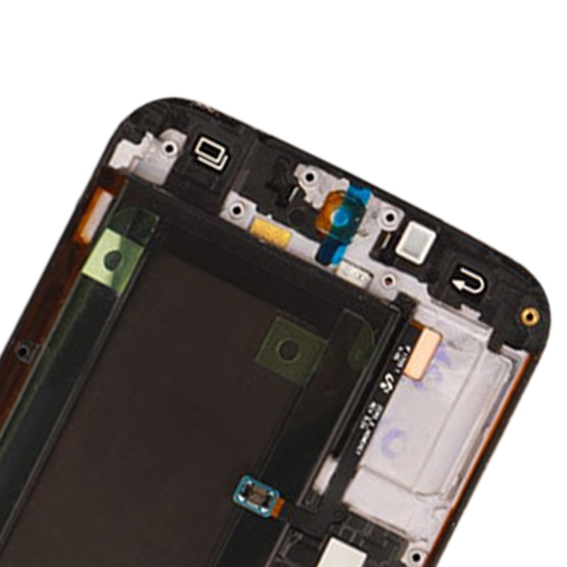 Full Screen LCD + Touch + Frame Samsung Galaxy S6 Edge G925F White