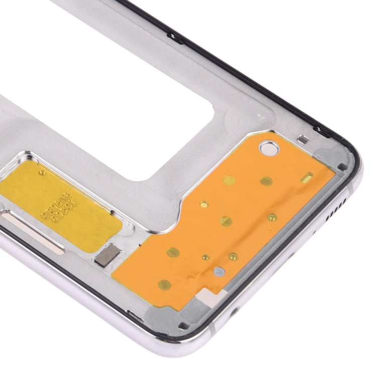 Plaque de cadre intermédiaire avec touches latérales pour Samsung Galaxy S10e SM-G970F / DS SM-G970U SM-G970W (Blanc)