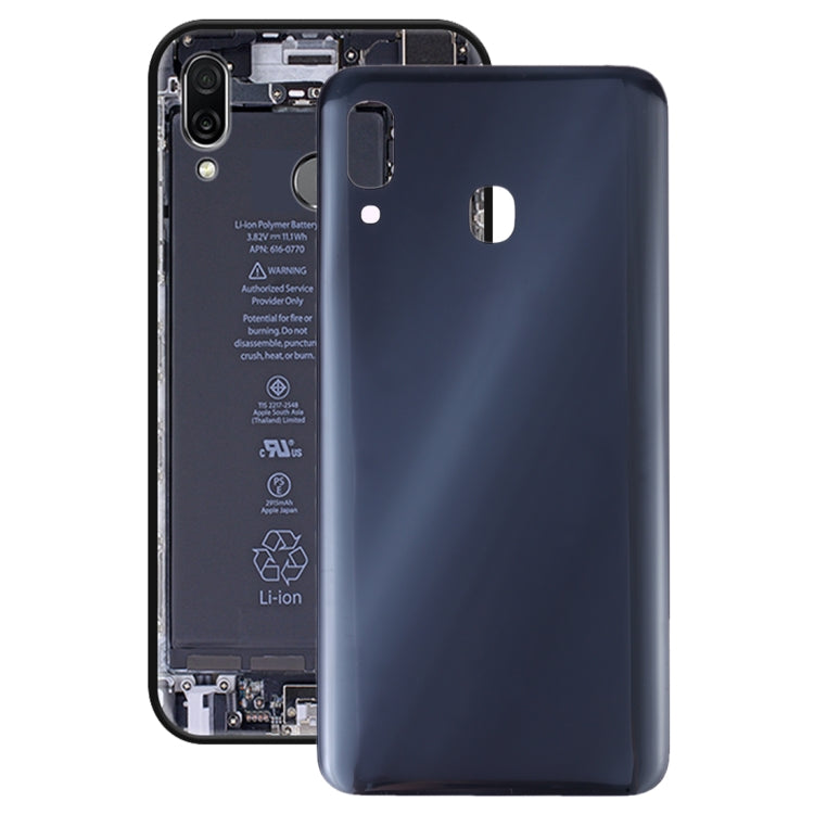 Cache Batterie Arrière pour Samsung Galaxy A30 SM-A305F / DS A305FN / DS A305G / DS A305GN / DS (Noir)
