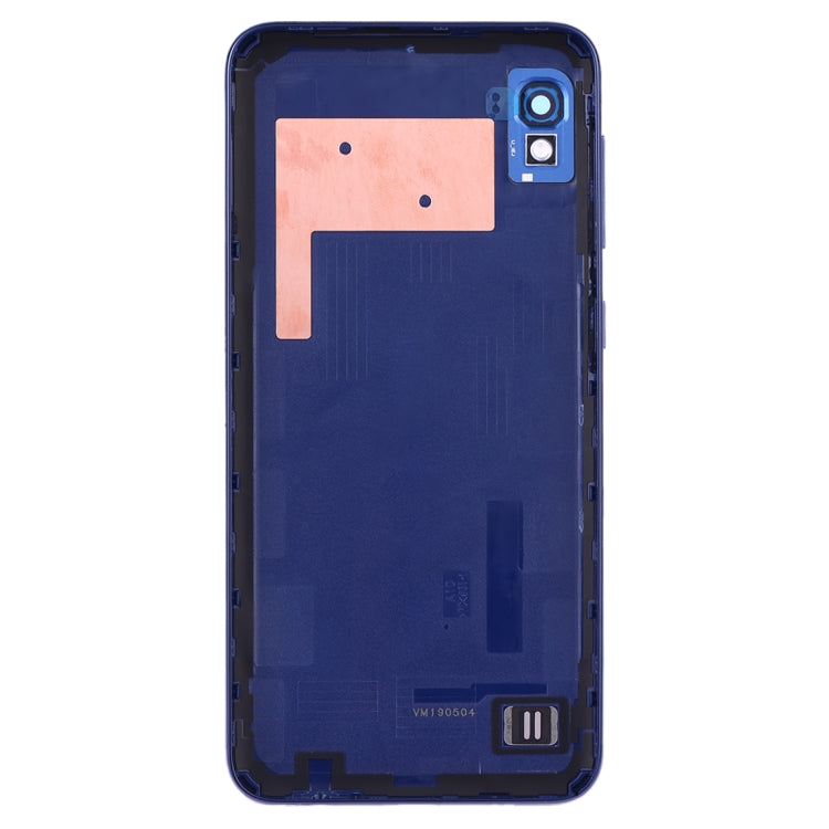 Battery Back Cover with Camera Lens and Side Keys for Samsung Galaxy A10 SM-A105F / DS SM-A105G / DS (Blue)