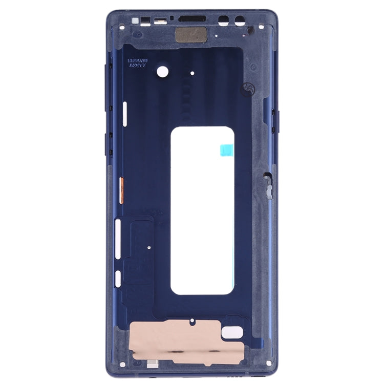 Placa de Marco Medio con teclas laterales para Samsung Galaxy Note 9 SM-N960F / DS SM-N960U SM-N9600 / DS (Azul)