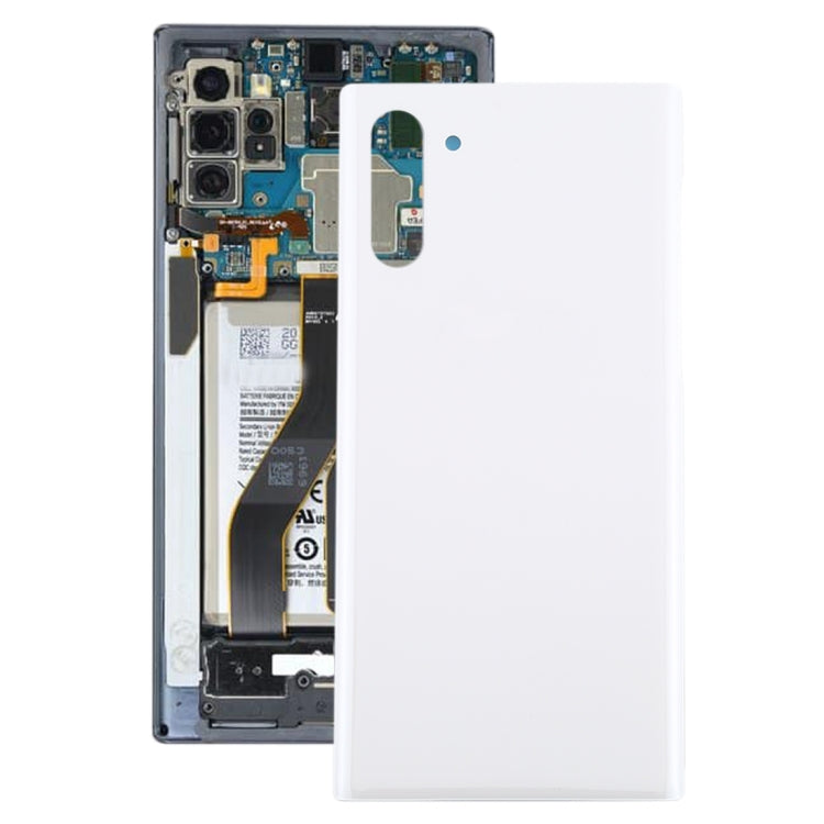 Cache Batterie Arrière pour Samsung Galaxy Note 10 (Blanc)