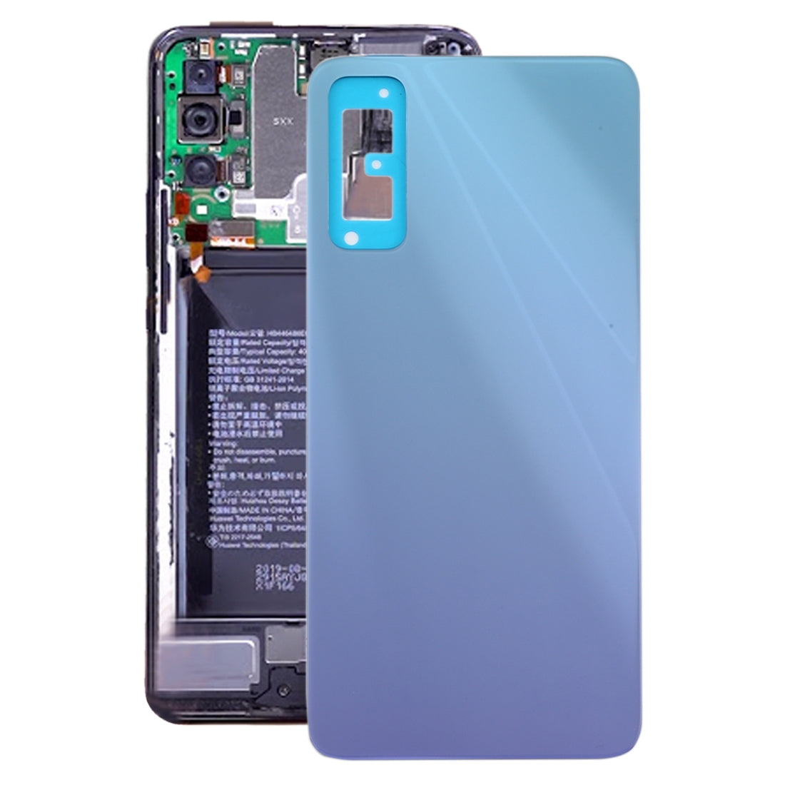 Tapa Bateria Back Cover Huawei Enjoy 20 Pro Plateado
