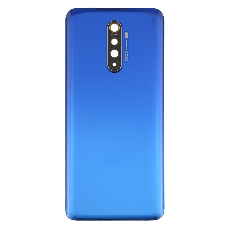 Original Battery Back Cover with Camera Lens Cover for Oppo Realme X2 Pro (Blue)