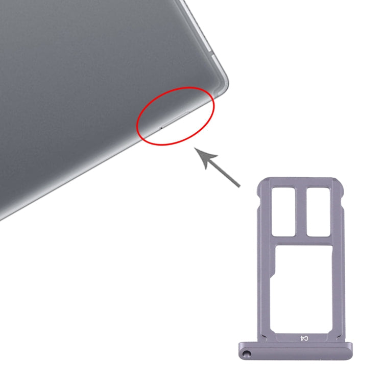 Plateau de carte Micro SD pour Huawei MediaPad M5 8 (Version WIFI) (Gris)