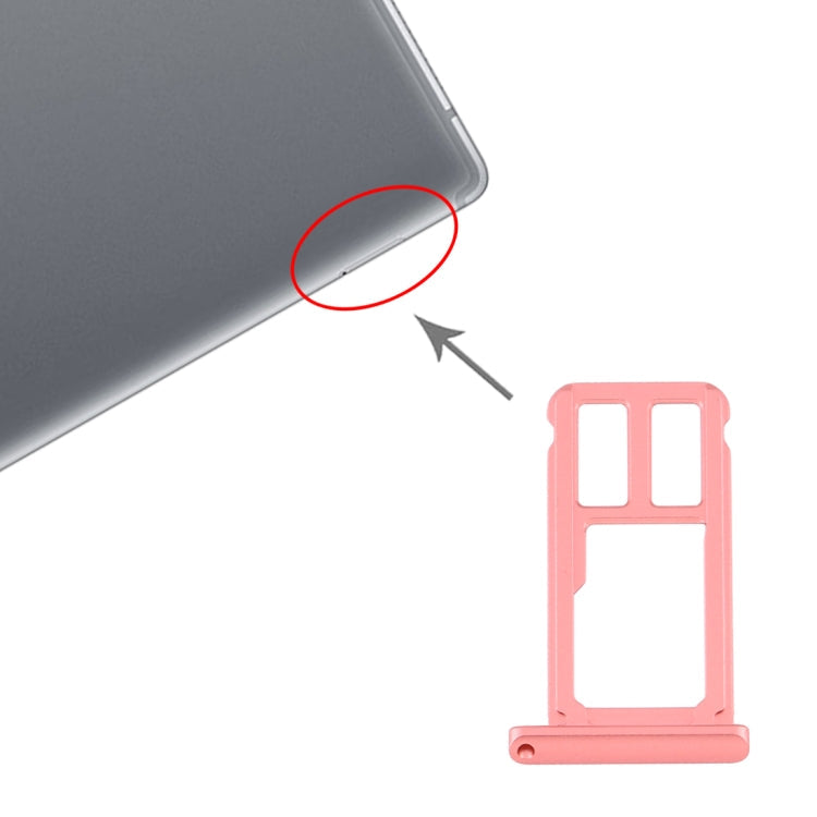 Plateau de carte micro SD pour Huawei MediaPad M5 8 (version WIFI) (rouge)