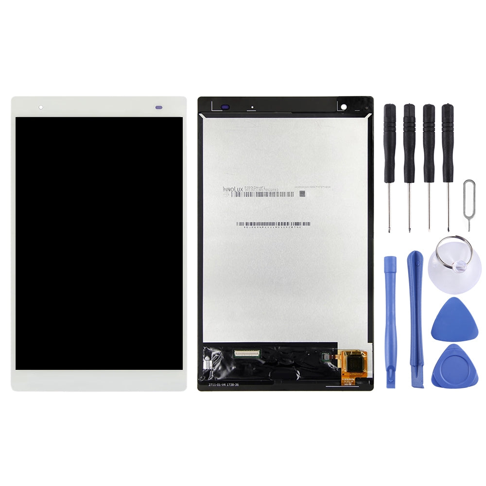 Ecran LCD + Numériseur Tactile Lenovo Tab 4 Plus 8704X Blanc
