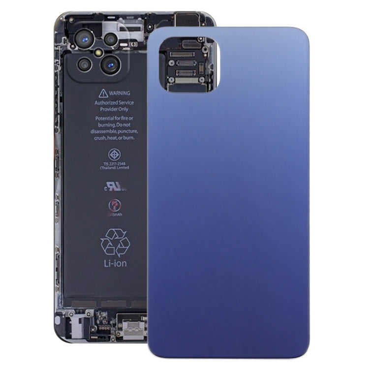 Cache arrière de batterie pour Oppo A92s / Reno 4 Z 5G PDKM00 (Bleu)
