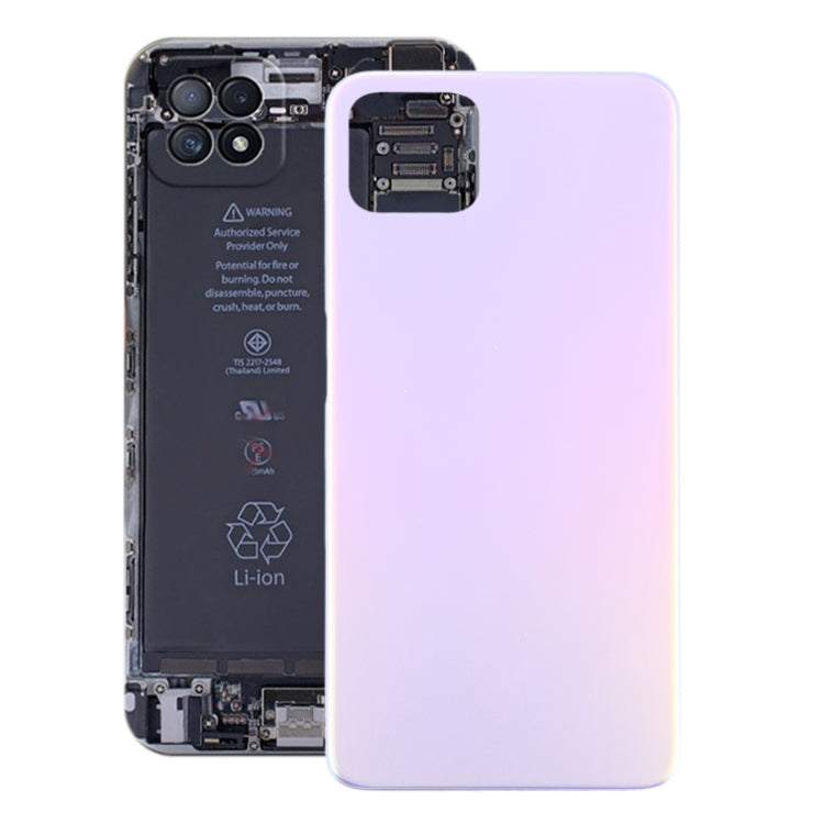 Couvercle arrière de la batterie pour Oppo A72 5G PDYM20 (violet)