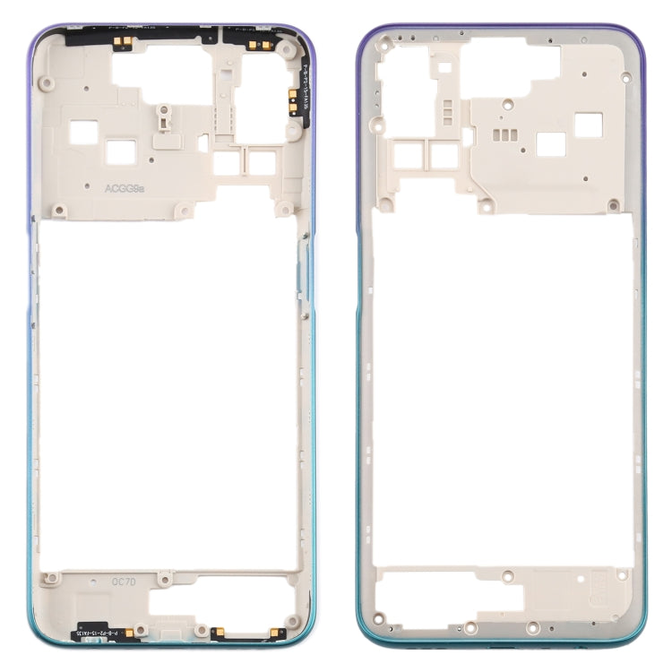 Middle Frame Bezel Plate For Oppo A52 CPH2061 / CPH2069 (Global) / PadM00 / PDAM10 (China) (Black)