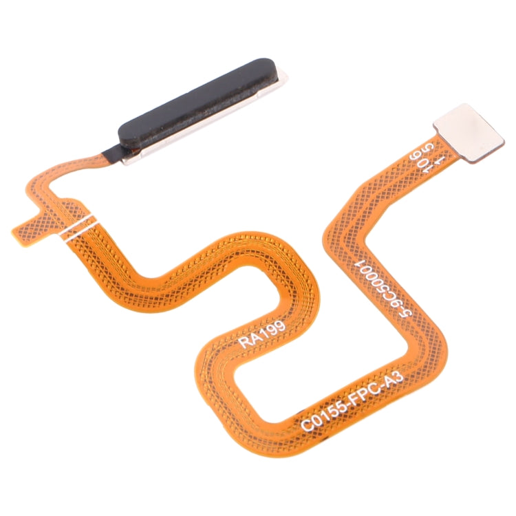 Câble flexible du capteur d'empreintes digitales pour Oppo Realme 6 (noir)