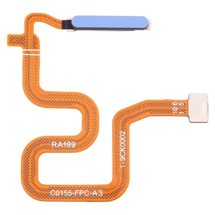 Cable Flex de Sensor de Huellas Dactilares Para Oppo Realme 6 (Azul)