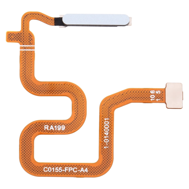 Cable Flex de Sensor de Huellas Dactilares Para Oppo Realme 6 (Blanco)
