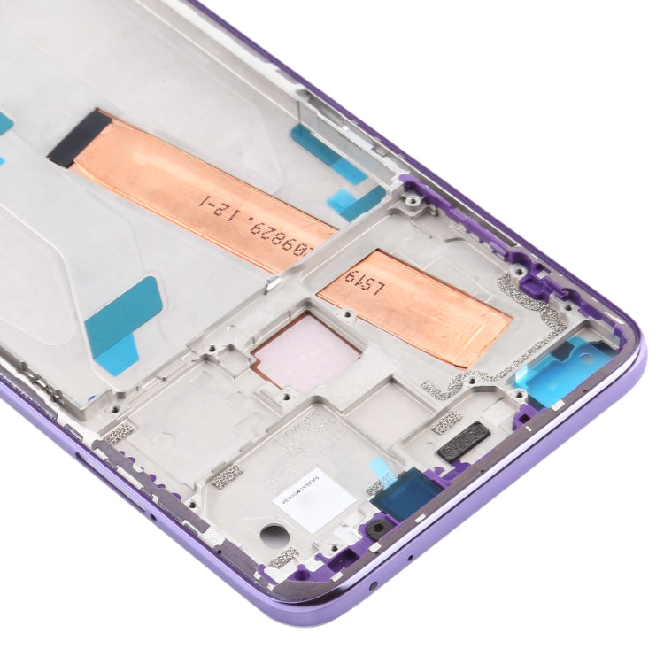 Front Housing LCD Frame Bezel Plate for Xiaomi Redmi K30i 5G (Purple)
