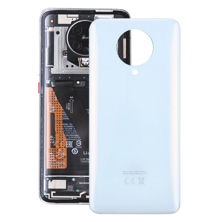 Cache arrière de batterie d'origine pour Xiaomi Poco F2 Pro / M2004J11G (Blanc)