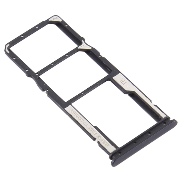 Sim Card Bandeil + Sim Card Bandeil + Micro SD Card Tray for Xiaomi Redmi 9a / Redmi 9C (Black)