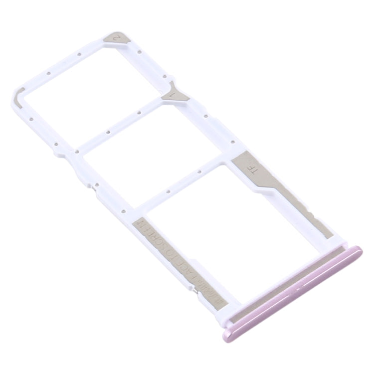 Bandeja Tarjeta SIM + Bandeja Tarjeta SIM + Bandeja Tarjeta Micro SD Para Xiaomi Redmi 9 (Rosa)