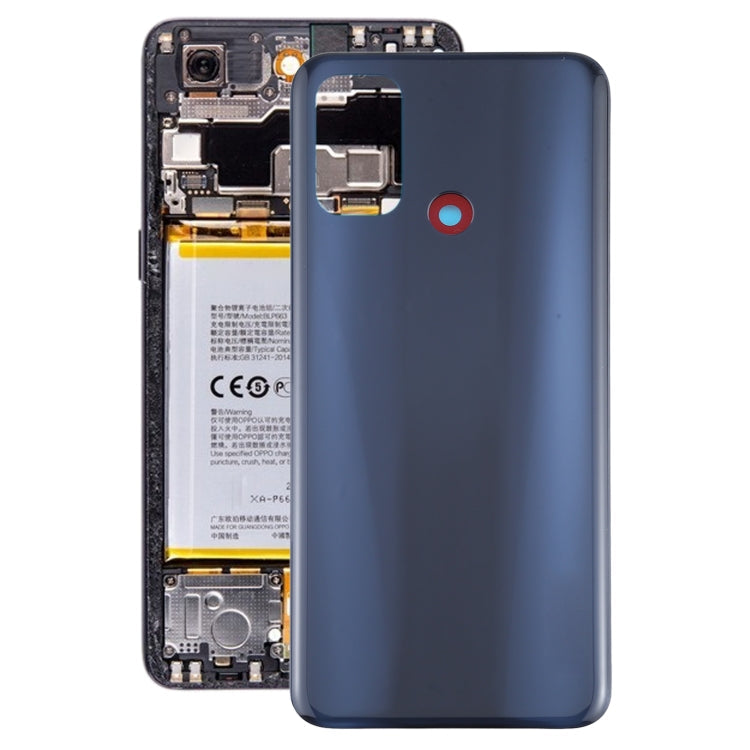 Coque arrière de batterie pour Oppo A53 (2020) / A53 4G / A53s / A32 4G / A33 2020 CPH2127 (Noir)