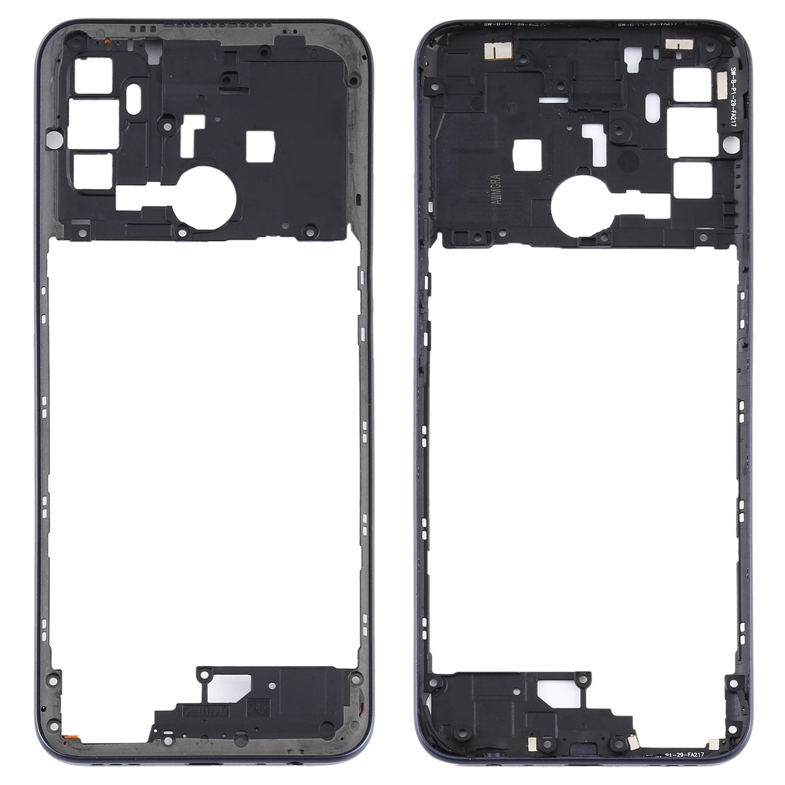 Chassis Back Housing Frame Oppo A53 2020 A53 4G A53s A32 4G A33 2020 Black