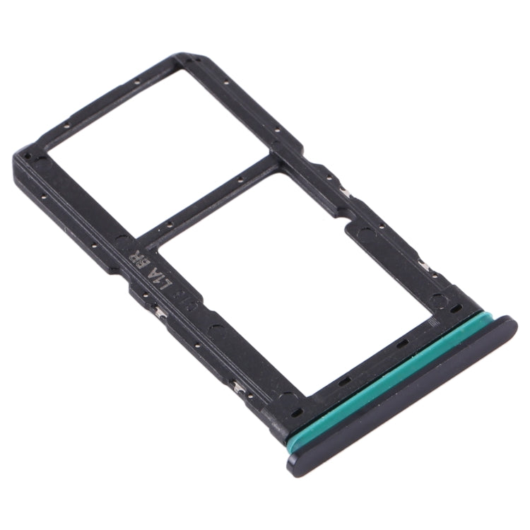 SIM Card Tray + SIM Card Tray / Micro SD Card Tray For Oppo Reno 2 PCKM70 PCKT00 PCKM00 CPH1907 (Black)