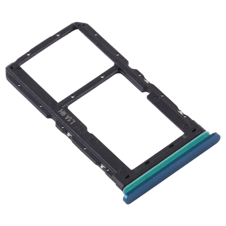 SIM Card Tray + SIM Card Tray / Micro SD Card Tray For Oppo Reno 2 PCKM70 PCKT00 PCKM00 CPH1907 (Green)