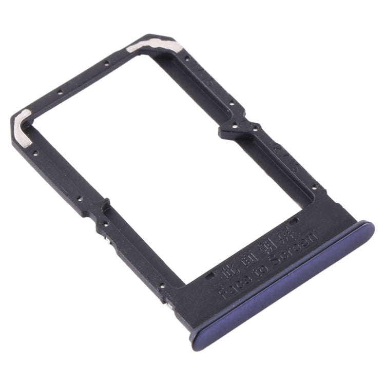 SIM Card Tray + SIM Card Tray For Oppo A92S / Reno 4 Z 5G PDKM00 (Black)