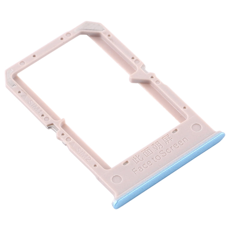 SIM Card Tray + SIM Card Tray For Oppo A72 CPH2067 (Blue)
