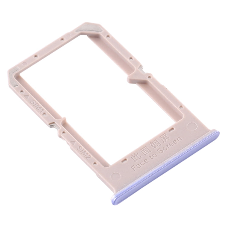 SIM Card Tray + SIM Card Tray For Oppo A72 CPH2067 (Purple)