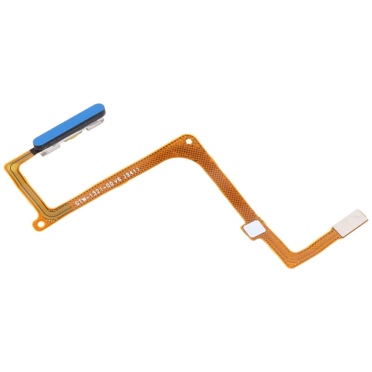 Cable Flex de Sensor de Huellas Dactilares Para Huawei Nova 6 / Honor V30 Pro / Honor V30 (Azul)
