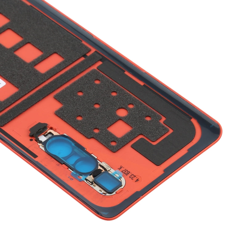 Couverture arrière de batterie en cuir d'origine pour Oppo Find X2 Pro CPH2025 PDEM30