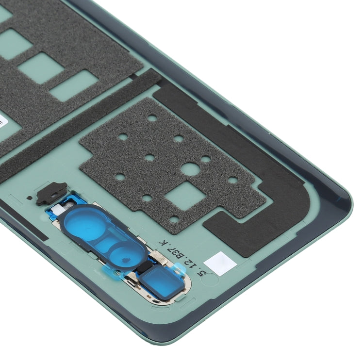 Coque arrière de batterie en cuir d'origine pour Oppo Find X2 Pro CPH2025 PDEM30 (vert)