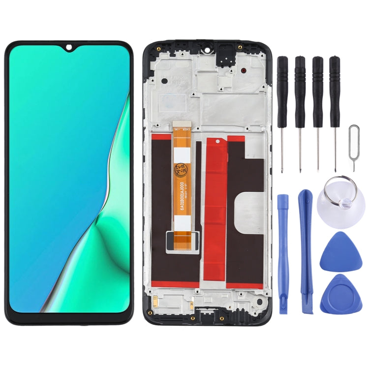 Full LCD Screen and Digitizer Assembly with Frame For Oppo A9 (2020) / A11x / A11 CPH1937 CPH1939 CPH1941 PCHM10 PCHT10