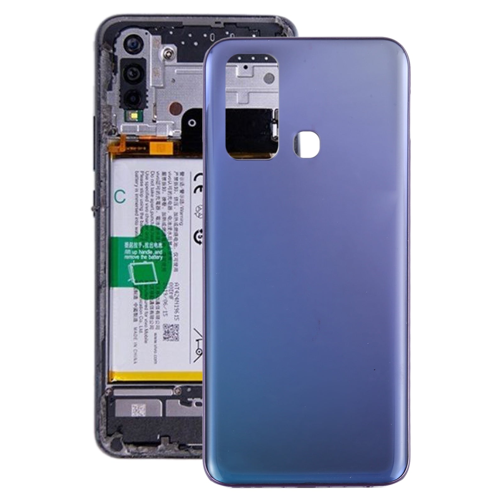 Battery Cover Back Cover Vivo Y50 / 1935 Purple
