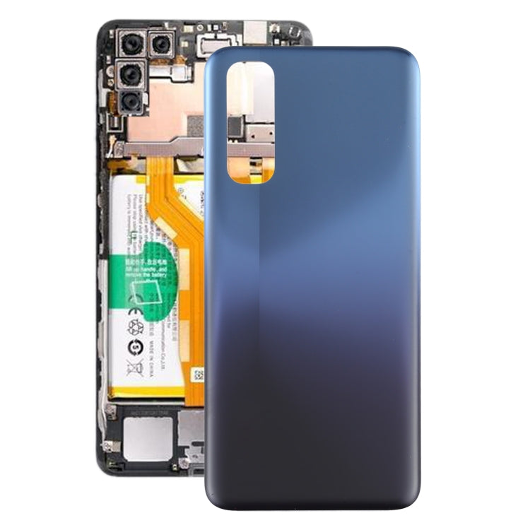 Battery Back Cover For Oppo Realme 7 / RMX2155 / RMX2151 / RMX2163 (Black)