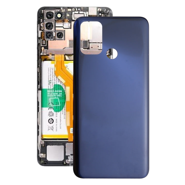 Battery Back Cover For Oppo Realme 7i / Realme C17 / RMX2103 / RMX2101 (Blue)