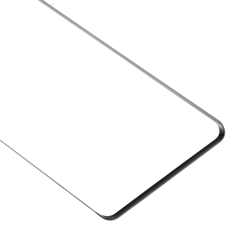 Front Screen Outer Glass Lens for Oppo Find X2 Pro / Find X2 (Black)